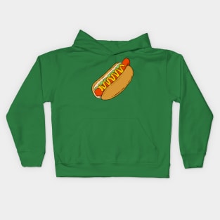 Hotdog Sandwich Kids Hoodie